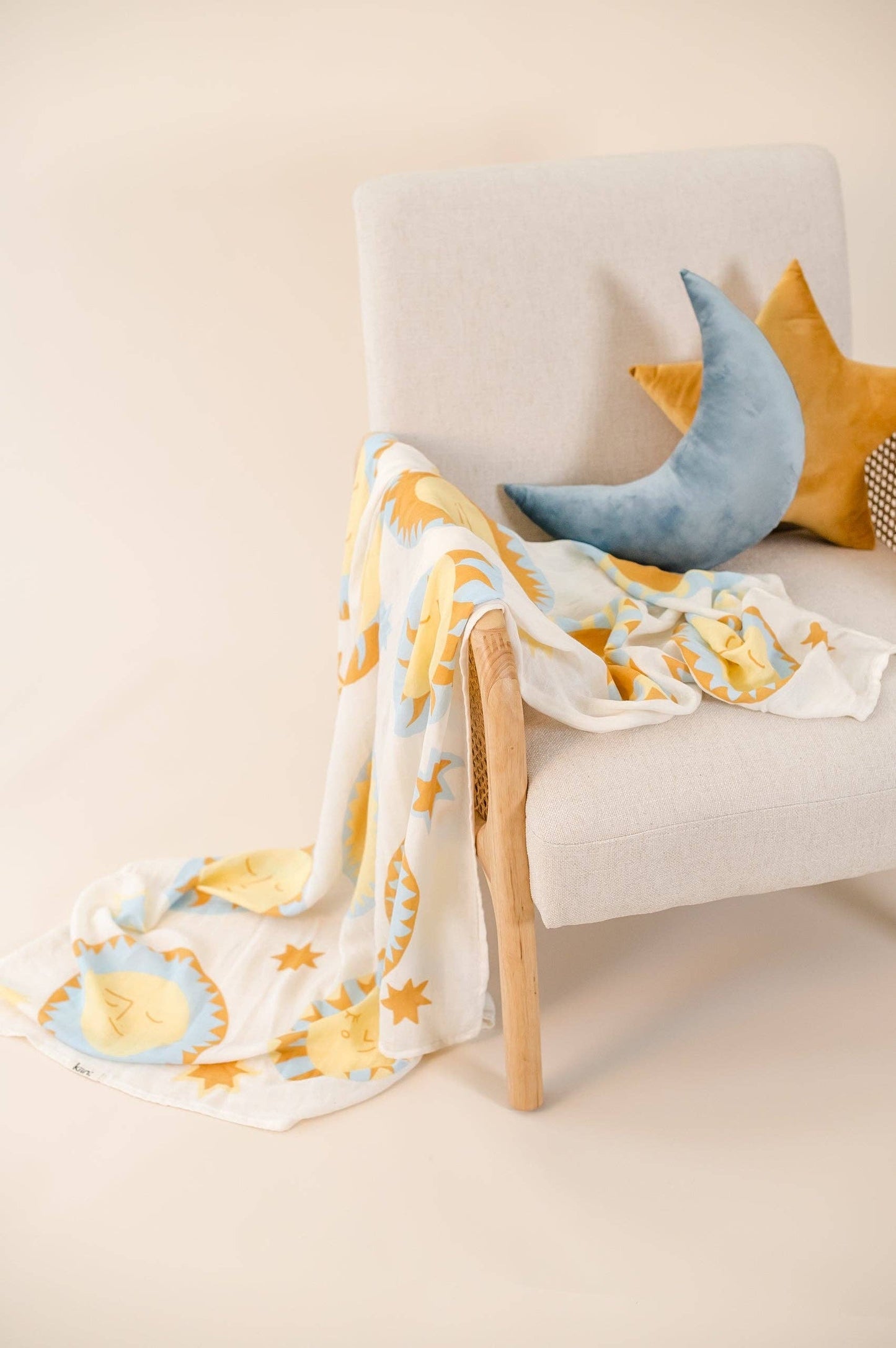 Kiin Organic Muslin Swaddle - Sunny Day (Limited Edition)