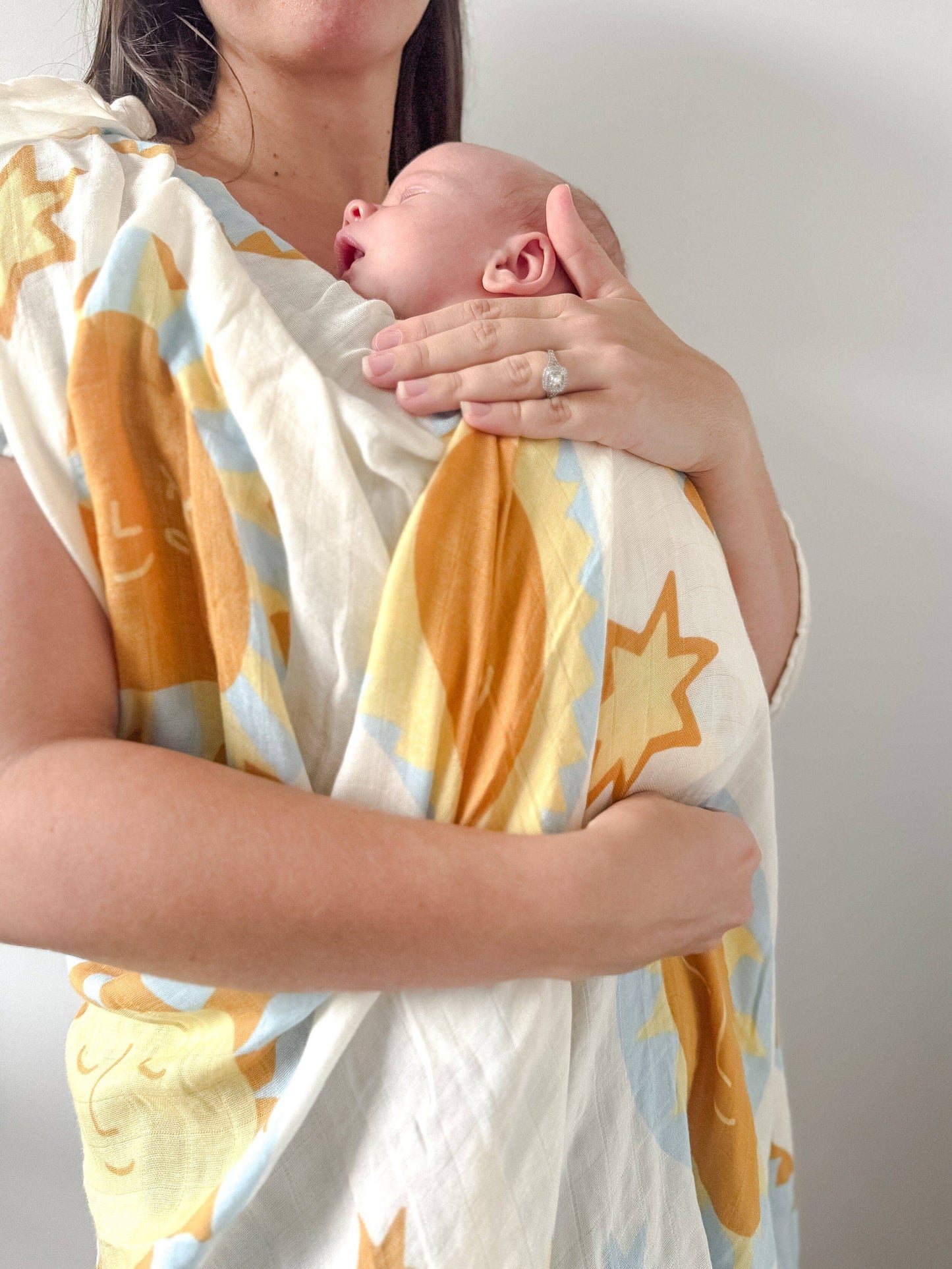 Kiin Organic Muslin Swaddle - Sunny Day (Limited Edition)