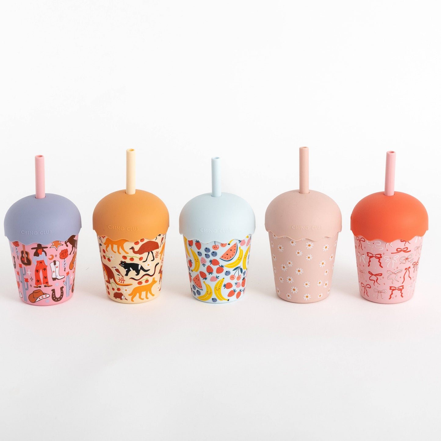 Cowgirl Mini Smoothie Cup & Straw 200ml