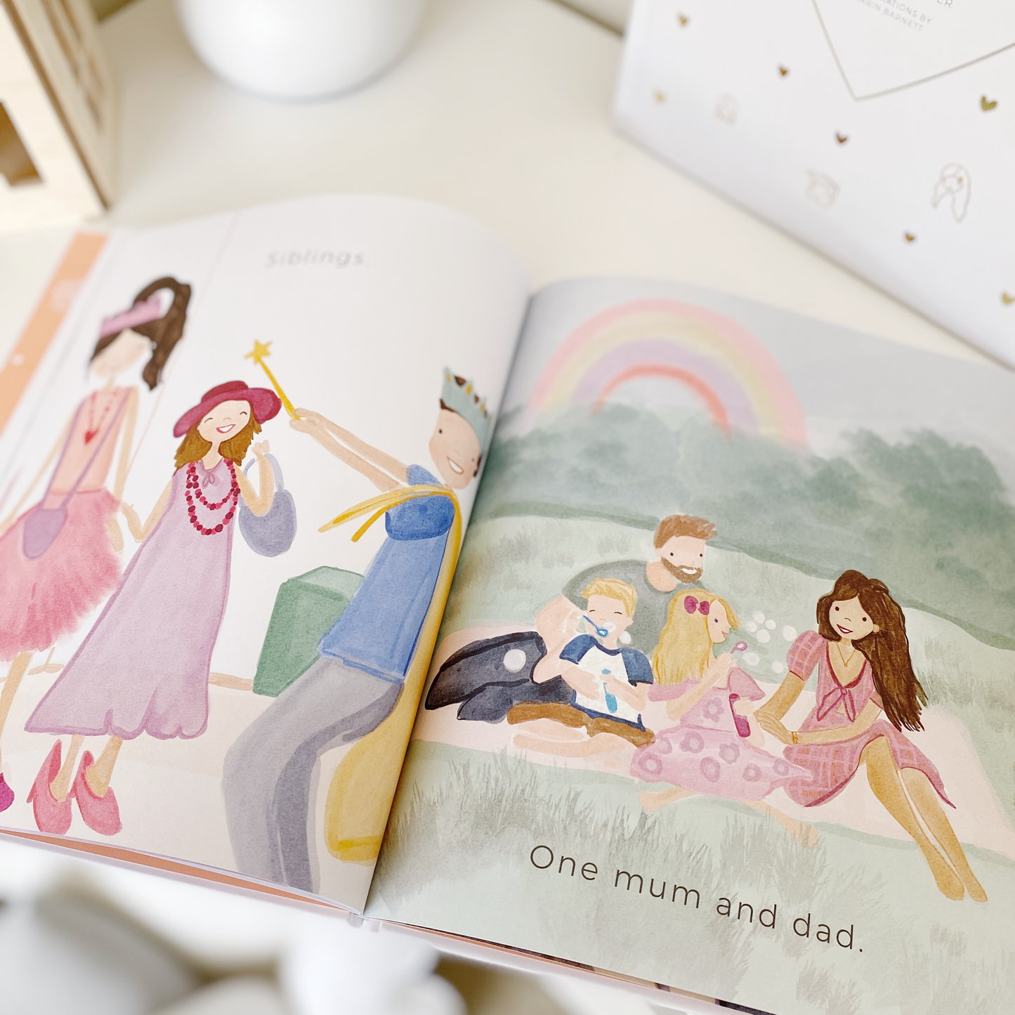 My Family - Illustrated Children's Book