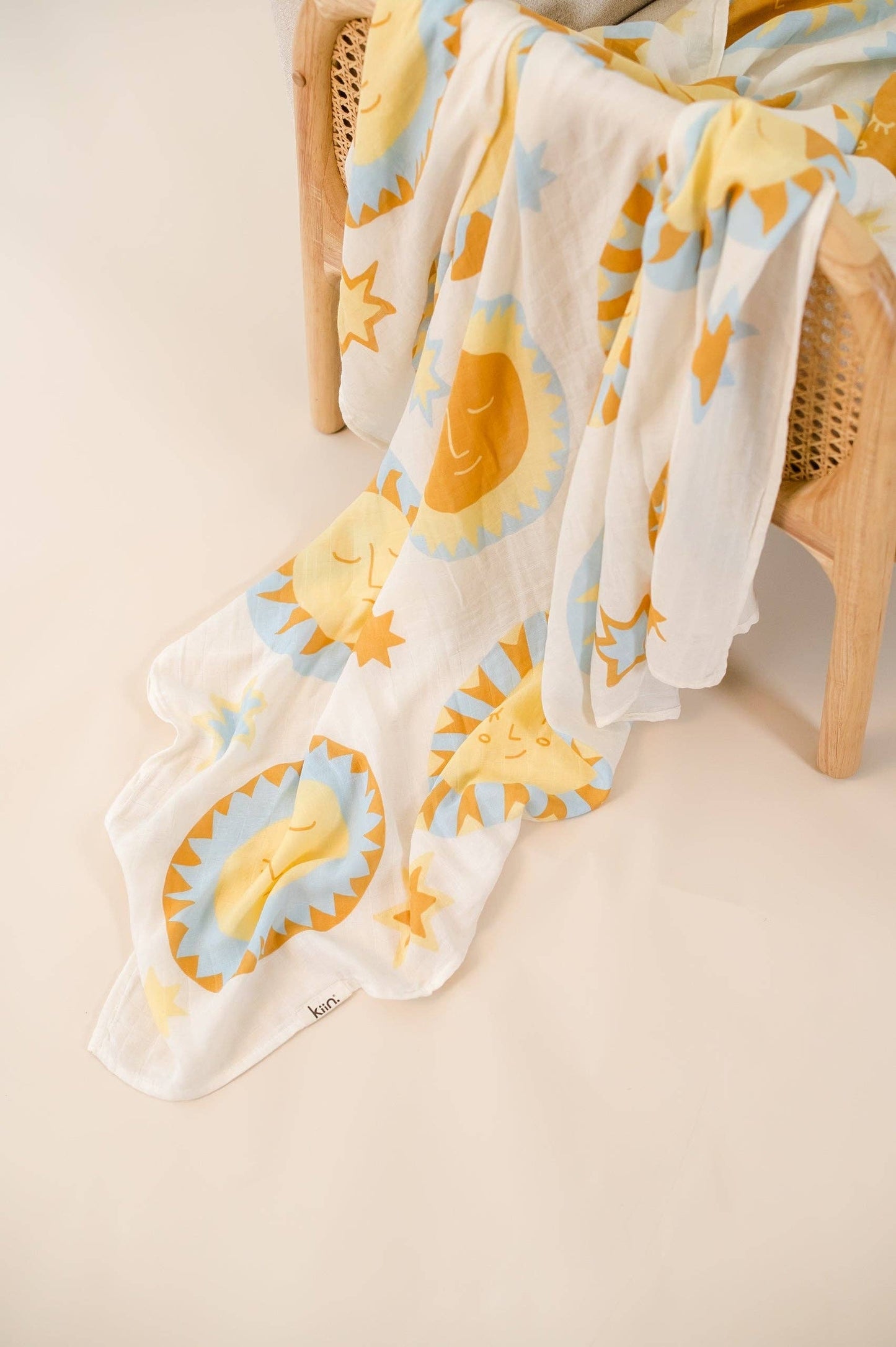Kiin Organic Muslin Swaddle - Sunny Day (Limited Edition)