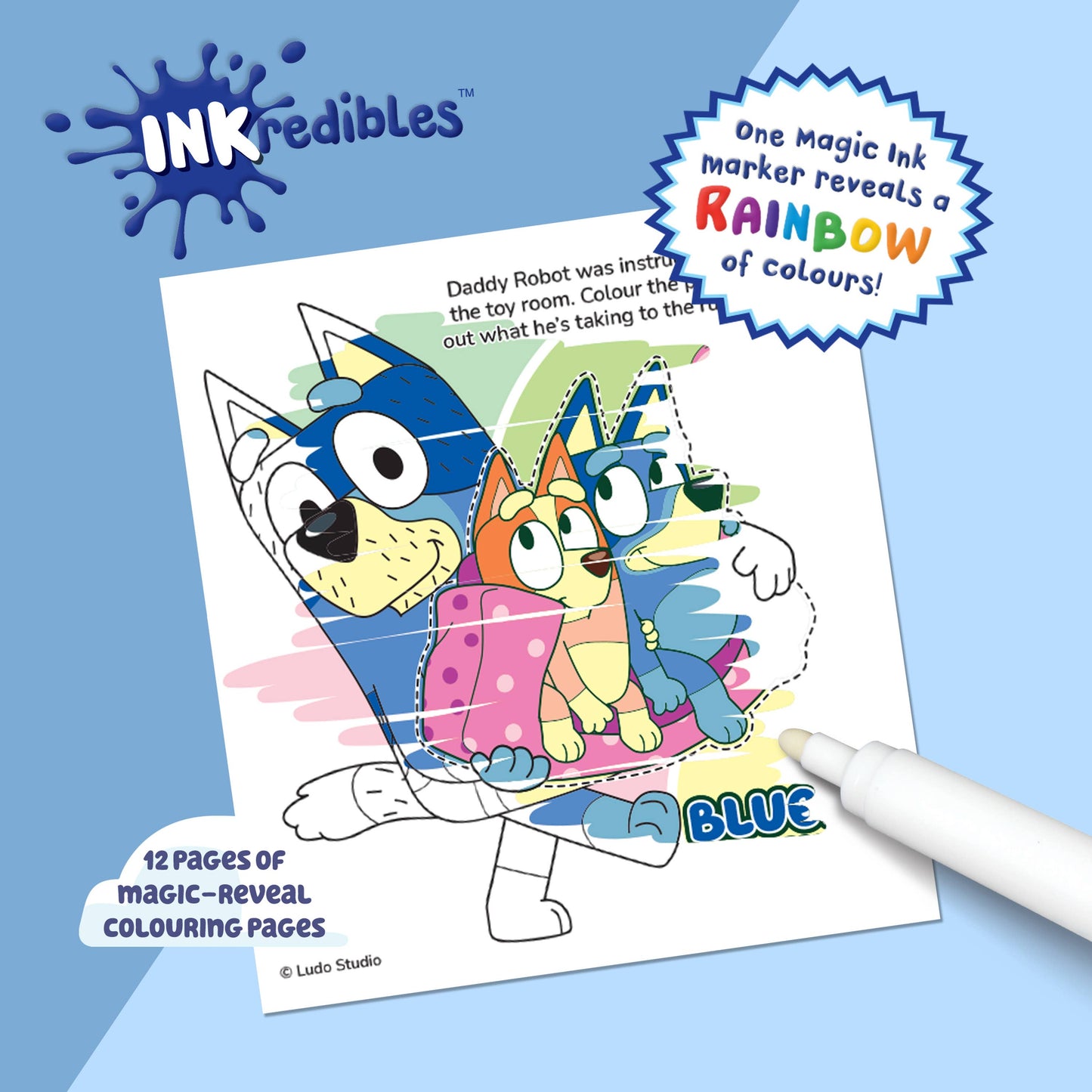 Bluey: Inkredibles Activity Kit