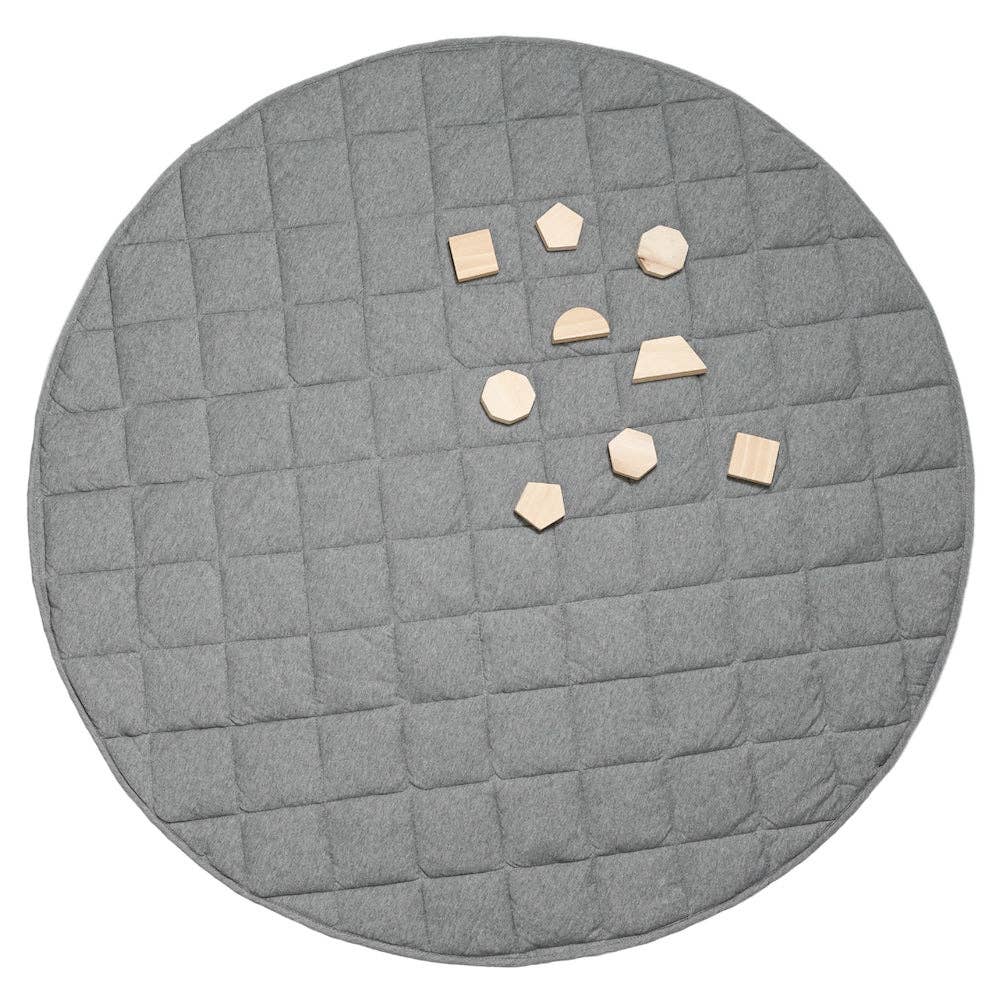 Jersey Quilted Play Mat with Waterproof Backing