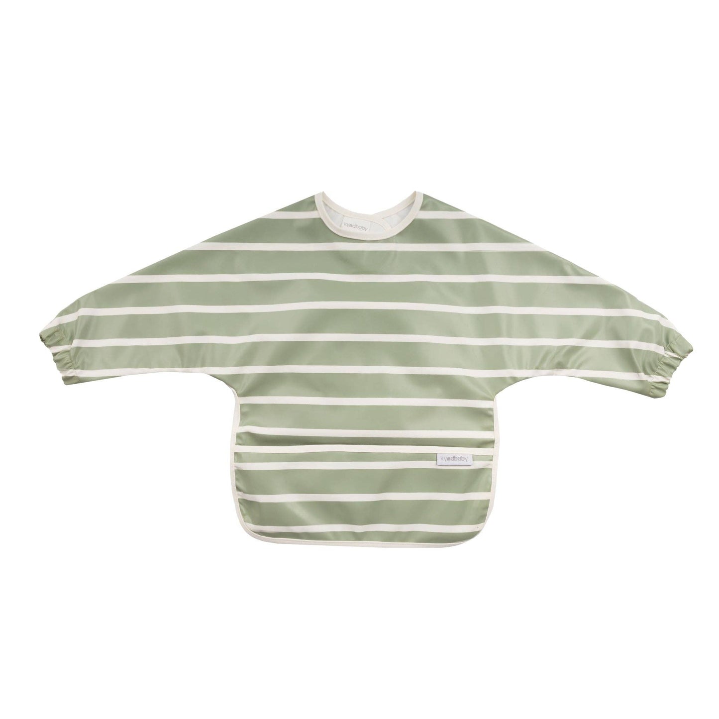 Kynd Messy Bib - Sage Stripe